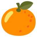 Google (Android 12L)  🍊  Tangerine Emoji