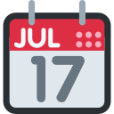 Twitter (Twemoji 14.0)  📆  Tear-off Calendar Emoji