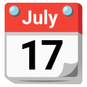 Google (Android 12L)  📆  Tear-off Calendar Emoji