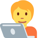 Twitter (Twemoji 14.0)  🧑‍💻  Technologist Emoji