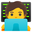 Google (Android 12L)  🧑‍💻  Technologist Emoji