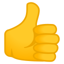 Google (Android 12L)  👍  Thumbs Up Emoji