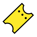 OpenMoji 13.1  🎫  Ticket Emoji