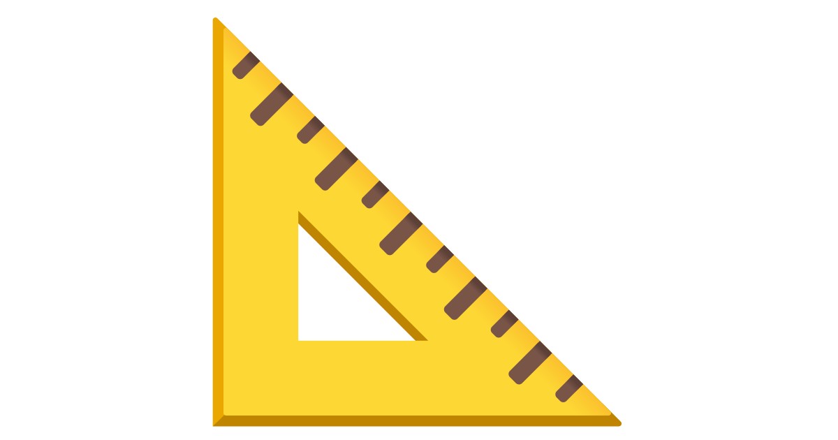 📐  Triangular Ruler