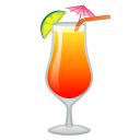 Google (Android 11.0)  🍹  Tropical Drink Emoji