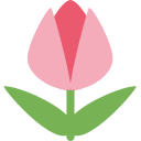 Twitter (Twemoji 14.0)  🌷  Tulip Emoji