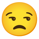 Google (Android 12L)  😒  Unamused Face Emoji