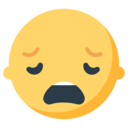 Mozilla (FxEmojis v1.7.9)  😩  Weary Face Emoji