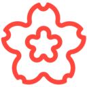 Mozilla (FxEmojis v1.7.9)  💮  White Flower Emoji