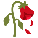Google (Android 12L)  🥀  Wilted Flower Emoji