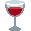 Twitter (Twemoji 14.0)  🍷  Wine Glass Emoji