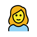 OpenMoji 13.1  👩  Woman Emoji