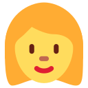 Twitter (Twemoji 14.0)  👩  Woman Emoji