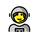 OpenMoji 13.1  👩‍🚀  Woman Astronaut Emoji