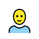 OpenMoji 13.1  👩‍🦲  Woman: Bald Emoji