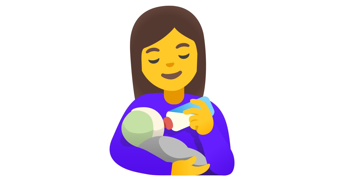 👩‍🍼  Woman Feeding Baby