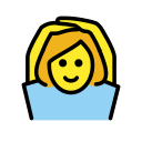 OpenMoji 13.1  🙆‍♀️  Woman Gesturing OK Emoji