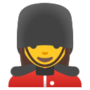Google (Android 12L)  💂‍♀️  Woman Guard Emoji