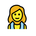OpenMoji 13.1  🧖‍♀️  Woman In Steamy Room Emoji