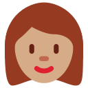 Twitter (Twemoji 14.0)  👩🏽  Woman: Medium Skin Tone Emoji