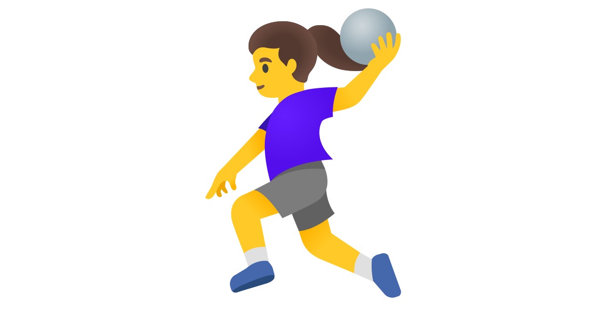 🤾‍♀️  Woman Playing Handball