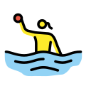 OpenMoji 13.1  🤽‍♀️  Woman Playing Water Polo Emoji