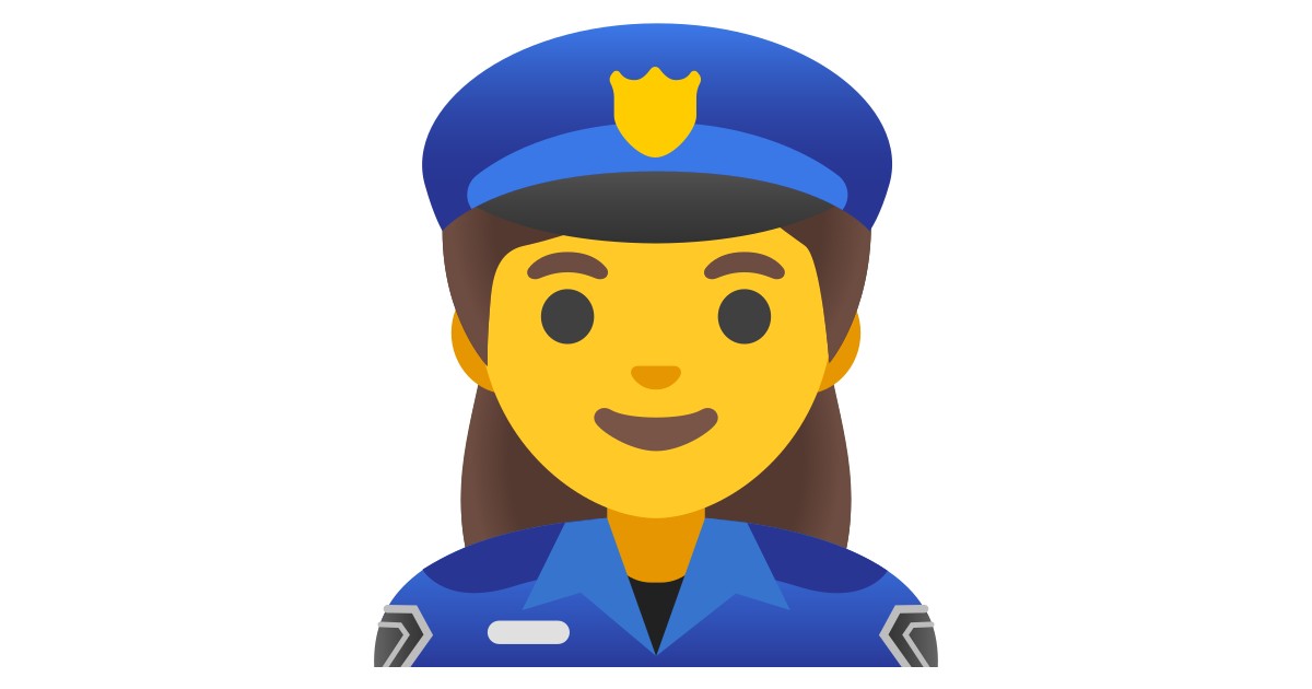 👮‍♀️  Woman Police Officer