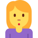 Twitter (Twemoji 14.0)  🙎‍♀️  Woman Pouting Emoji