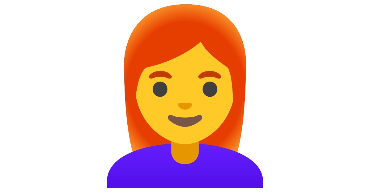👩‍🦰  Woman: Red Hair