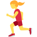 Twitter (Twemoji 14.0)  🏃‍♀️  Woman Running Emoji