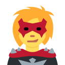 Twitter (Twemoji 14.0)  🦹‍♀️  Woman Supervillain Emoji