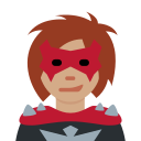 Twitter (Twemoji 14.0)  🦹🏽‍♀️  Woman Supervillain: Medium Skin Tone Emoji