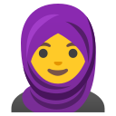 Google (Android 12L)  🧕  Woman With Headscarf Emoji