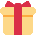Twitter (Twemoji 14.0)  🎁  Wrapped Gift Emoji