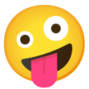 Google (Android 12L)  🤪  Zany Face Emoji